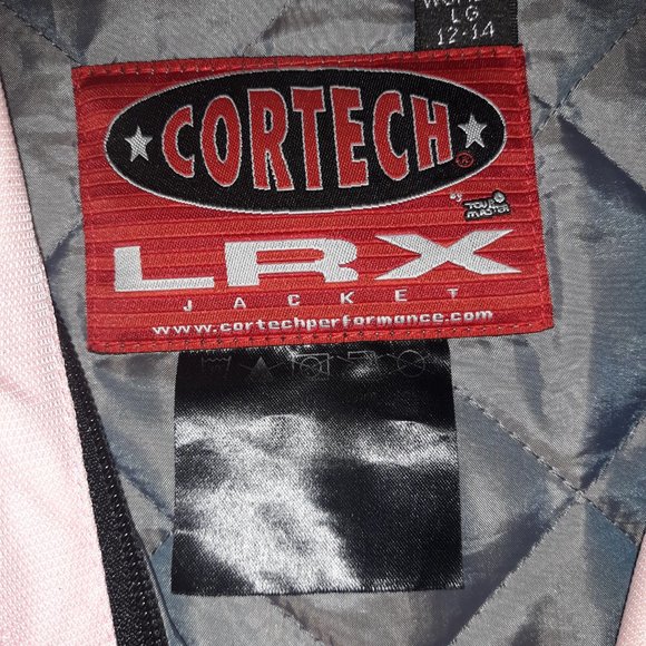 COPY - CORTECH LRX Pink/White Motorcycle Riding Jacket Women’s Sz Large 12-14 - Picture 2 of 2